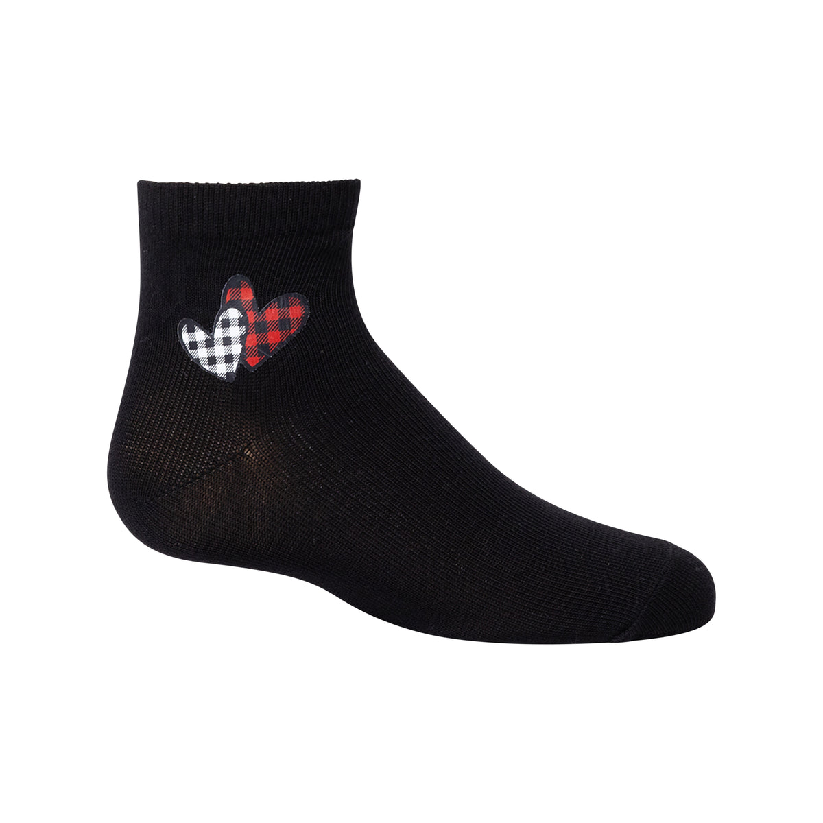 Checkered Heart Ankle