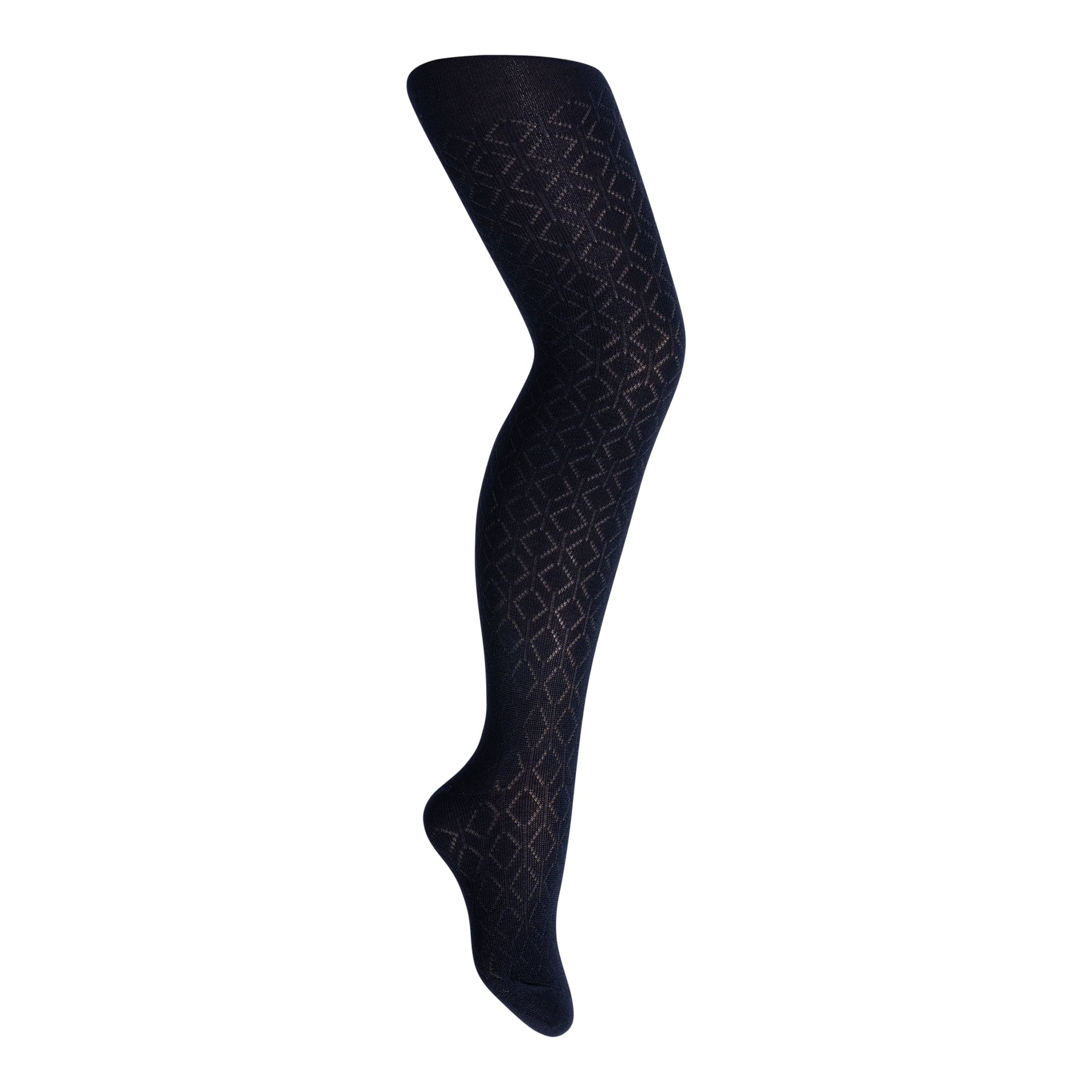 Modal Diamond Texture Tights