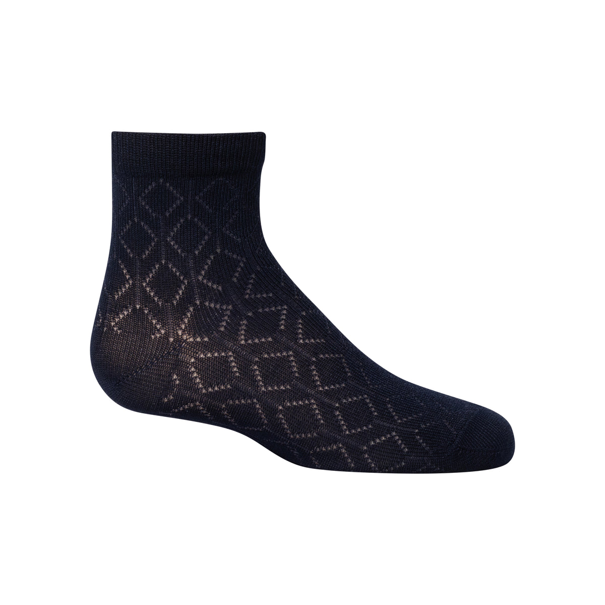 Modal Diamond Texture Ankle