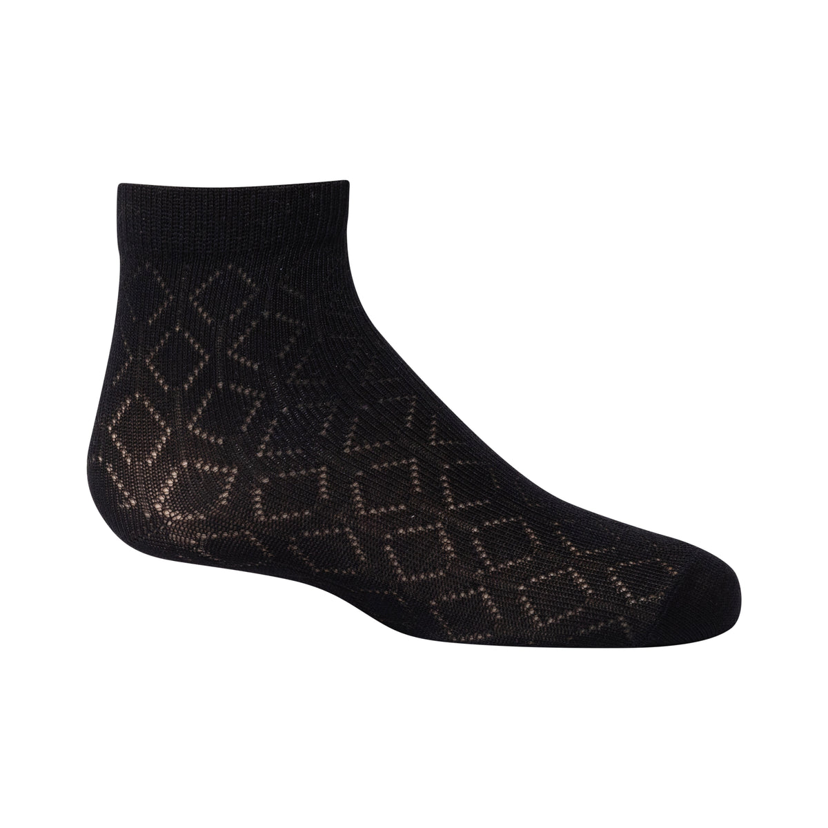 Modal Diamond Texture Ankle