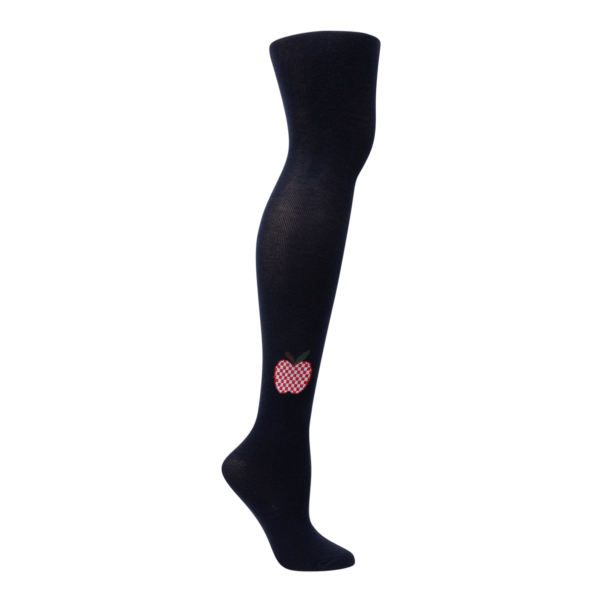 Checkered Apple Tights