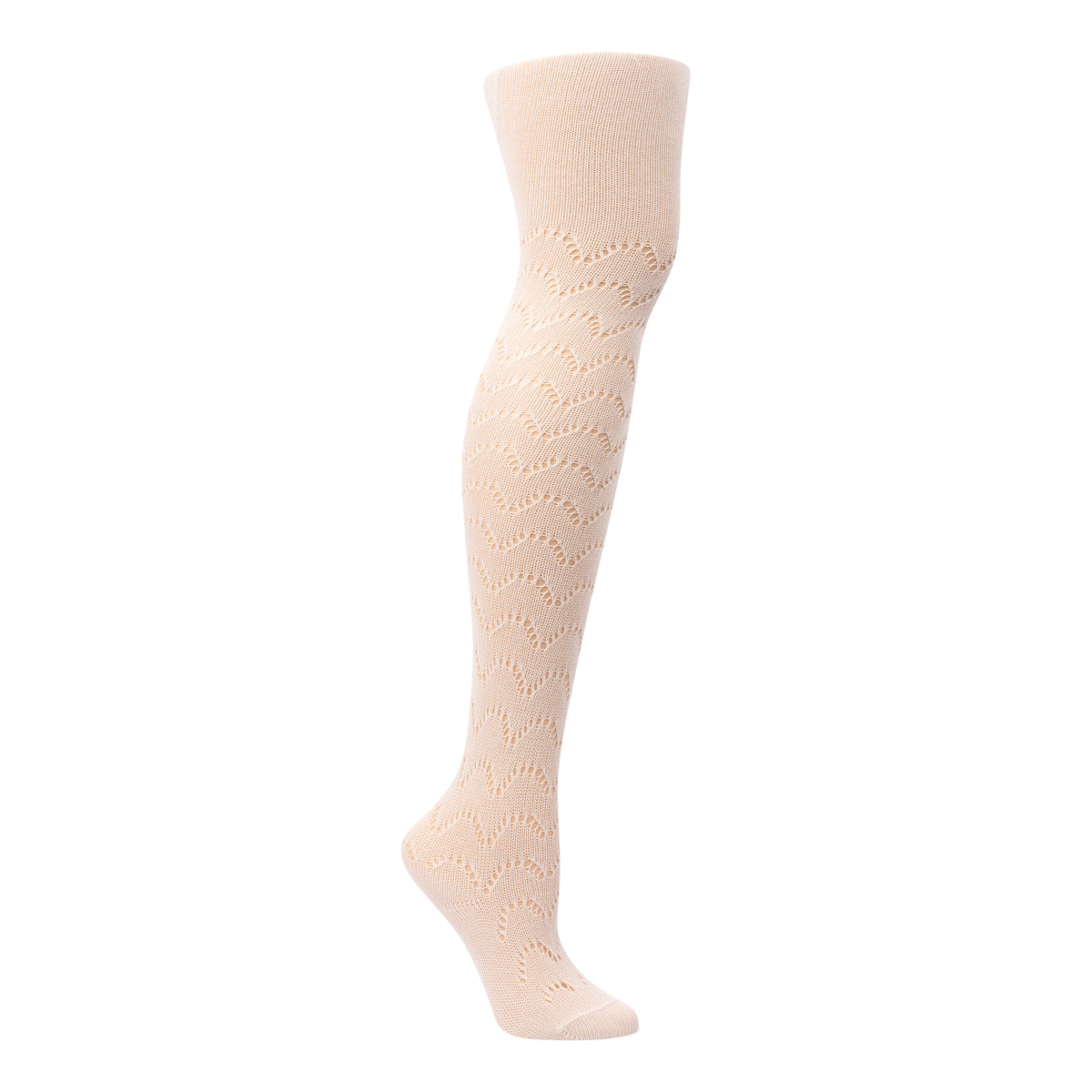 Crochet Wave Texture Tights