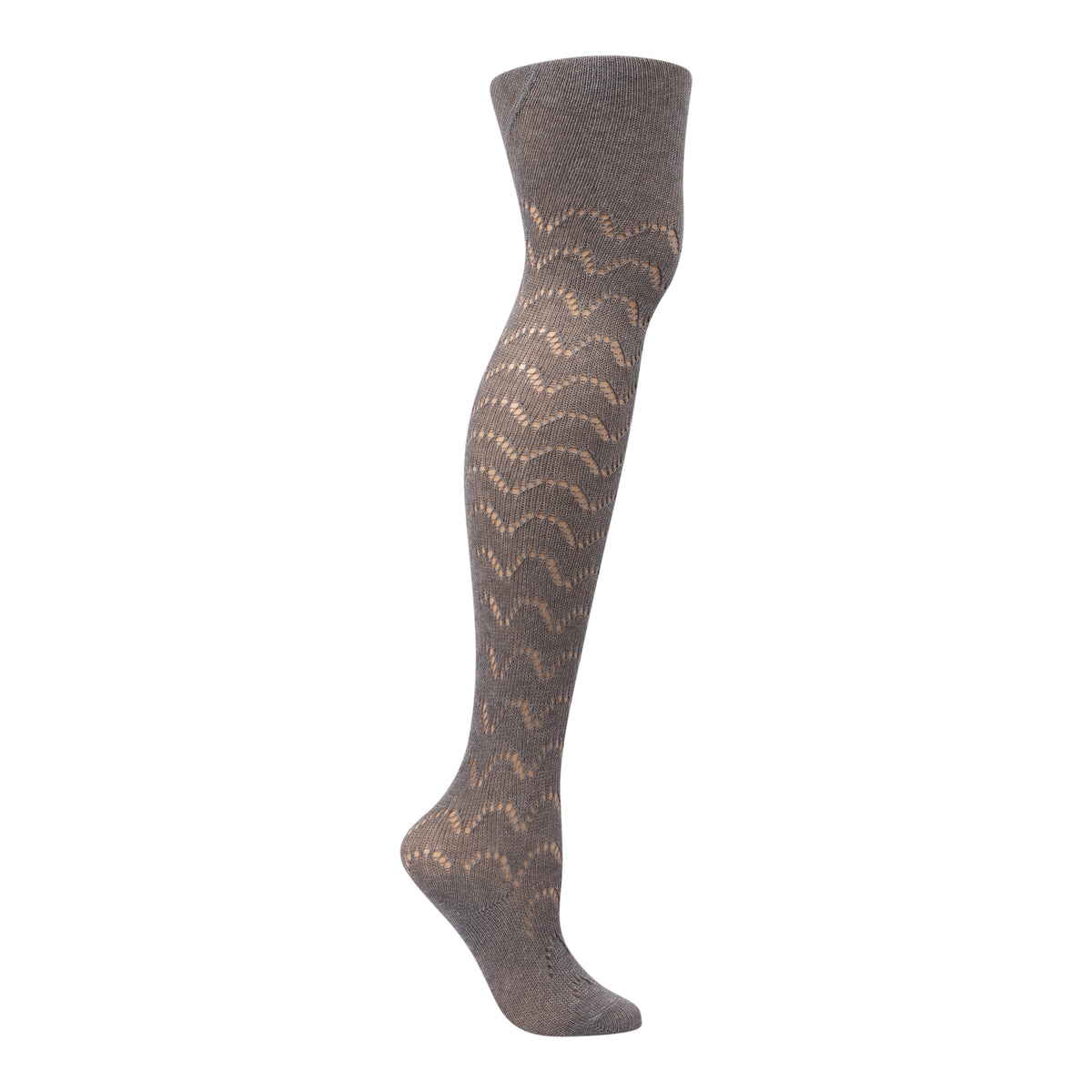 Crochet Wave Texture Tights