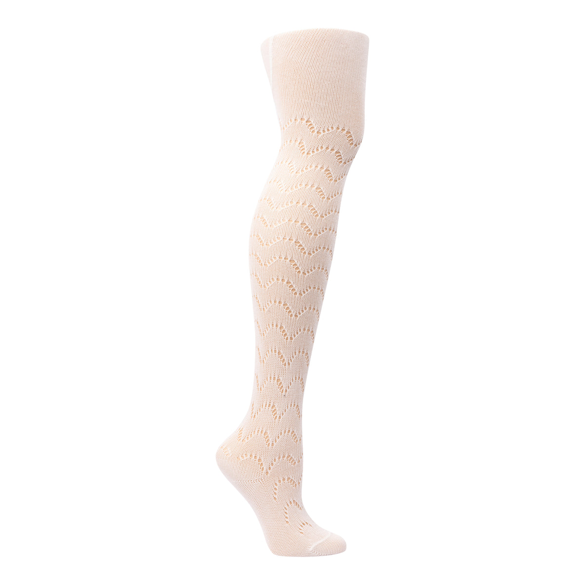 Crochet Wave Texture Tights