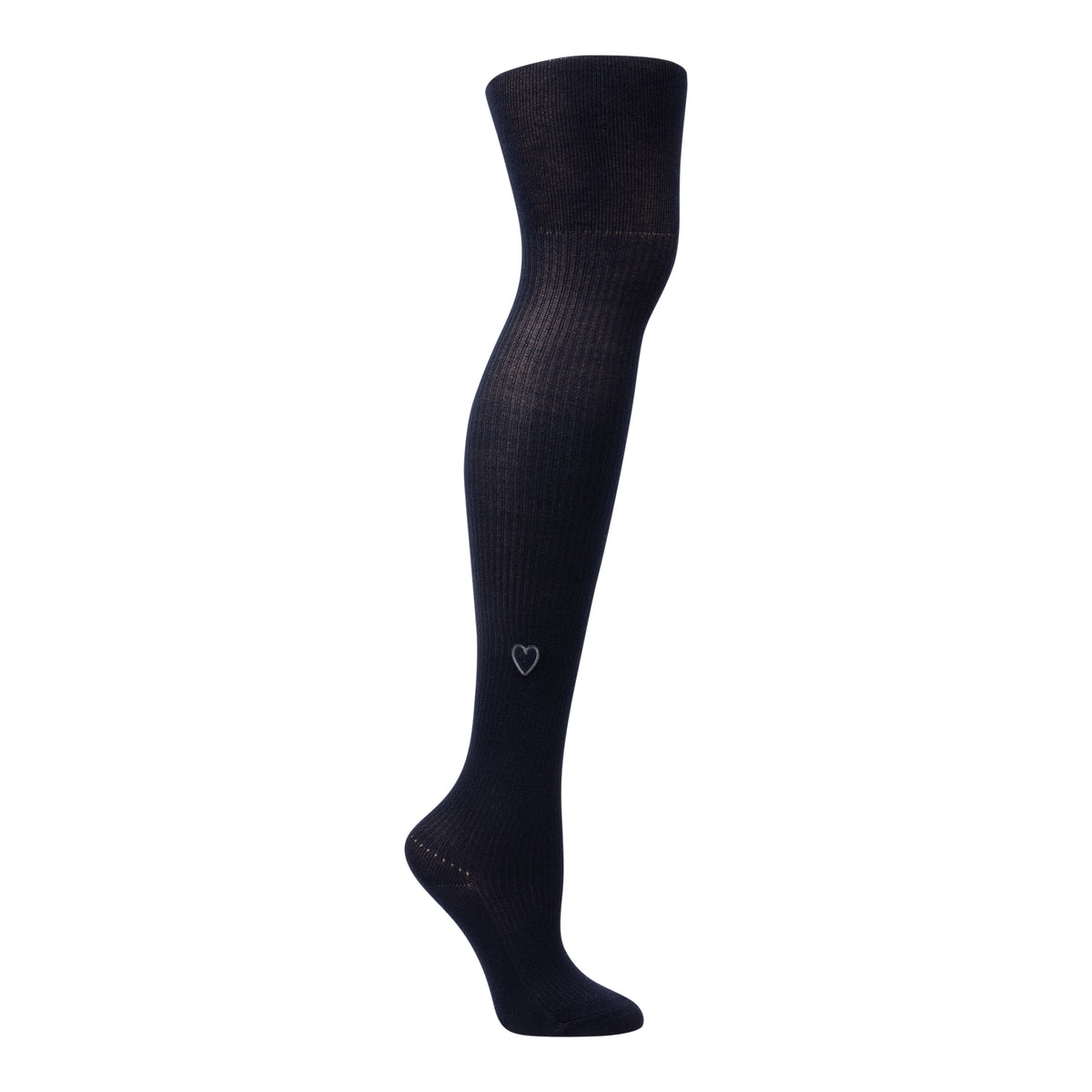 Embroidered Heart Tights