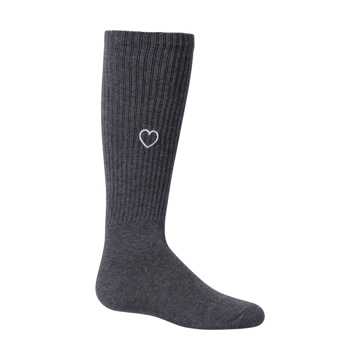 Embroidered Heart Knee