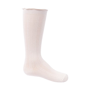 Pattern Textured Modal Knee