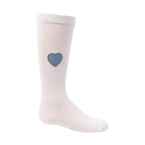 Denim Heart Knee