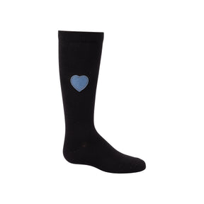 Denim Heart Knee