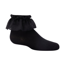 Sheer Bubble Ruffle