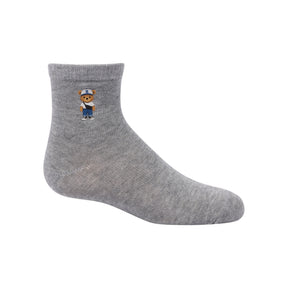 Printed Boy Bear Ankle