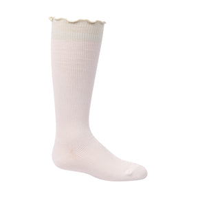 Colored Scalloped Edge Knee