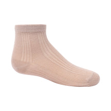 Fishnet Stripe Modal Ankle