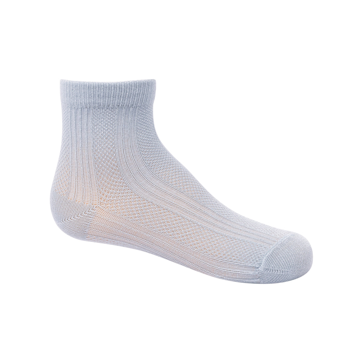 Fishnet Stripe Modal Ankle