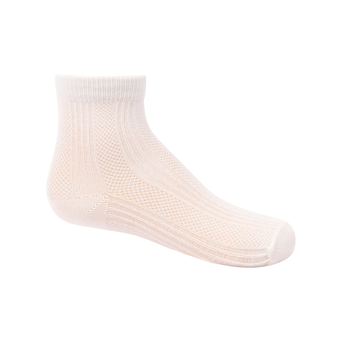 Fishnet Stripe Modal Ankle