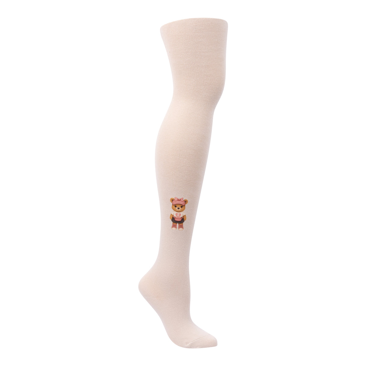 Printed Girl Bear Tights