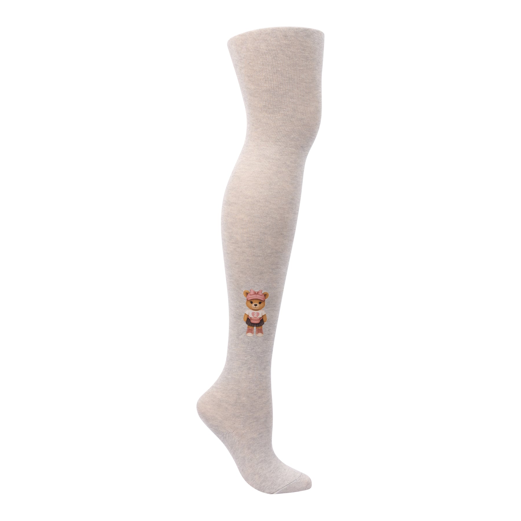 Printed Girl Bear Tights