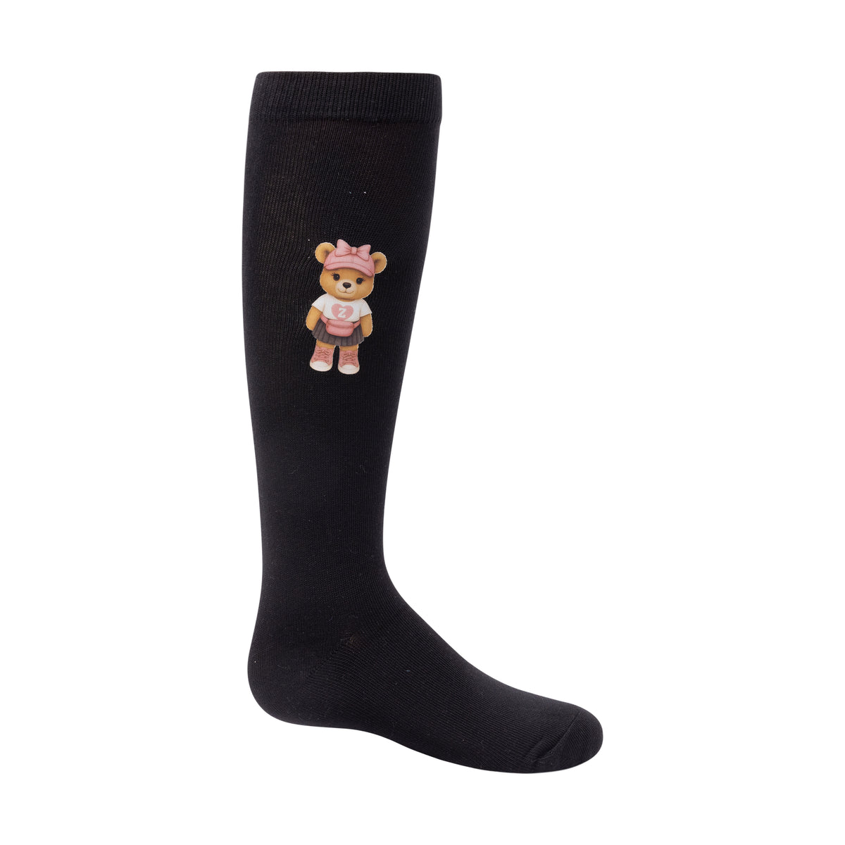 Printed Girl Bear Knee