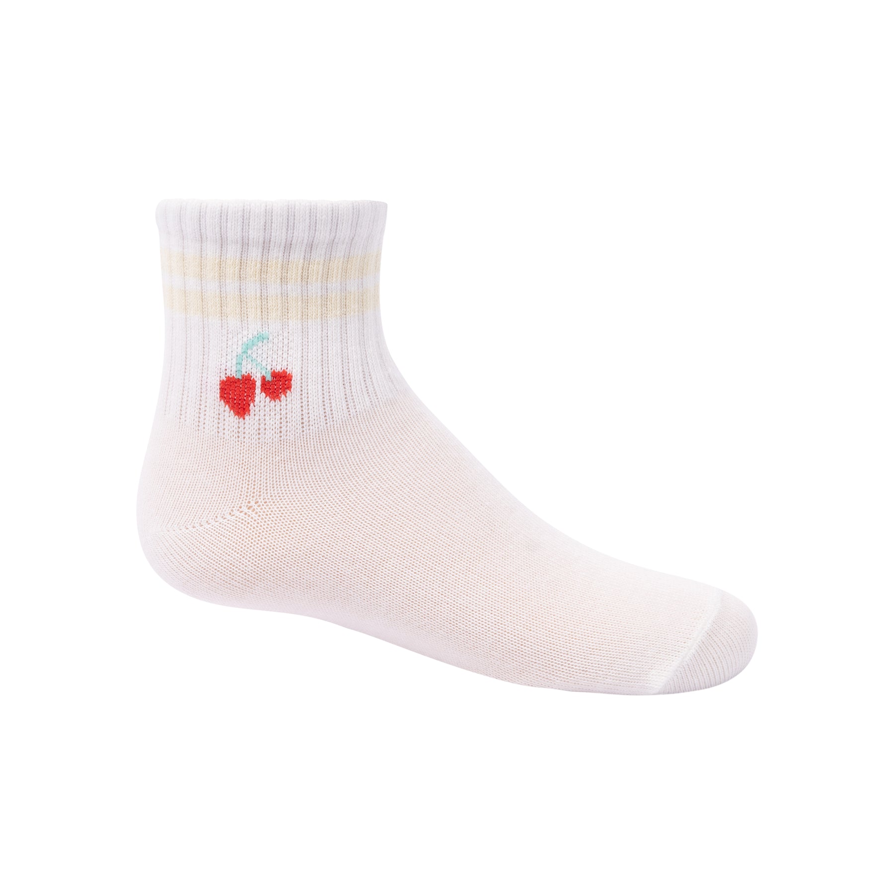Cherry Stripe Ankle