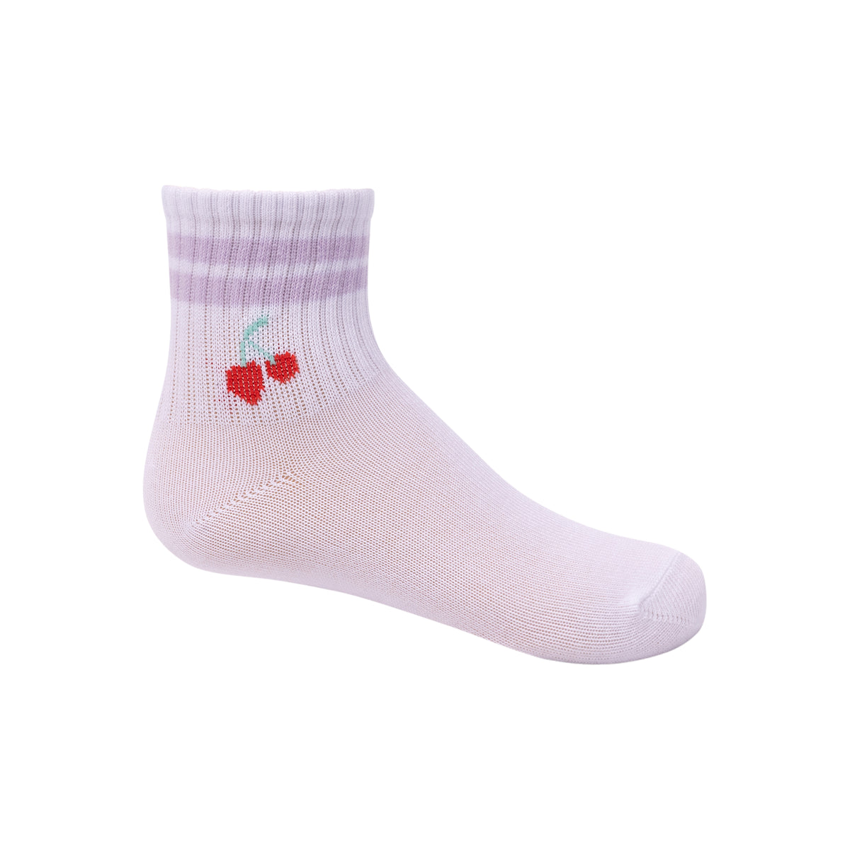 Cherry Stripe Ankle