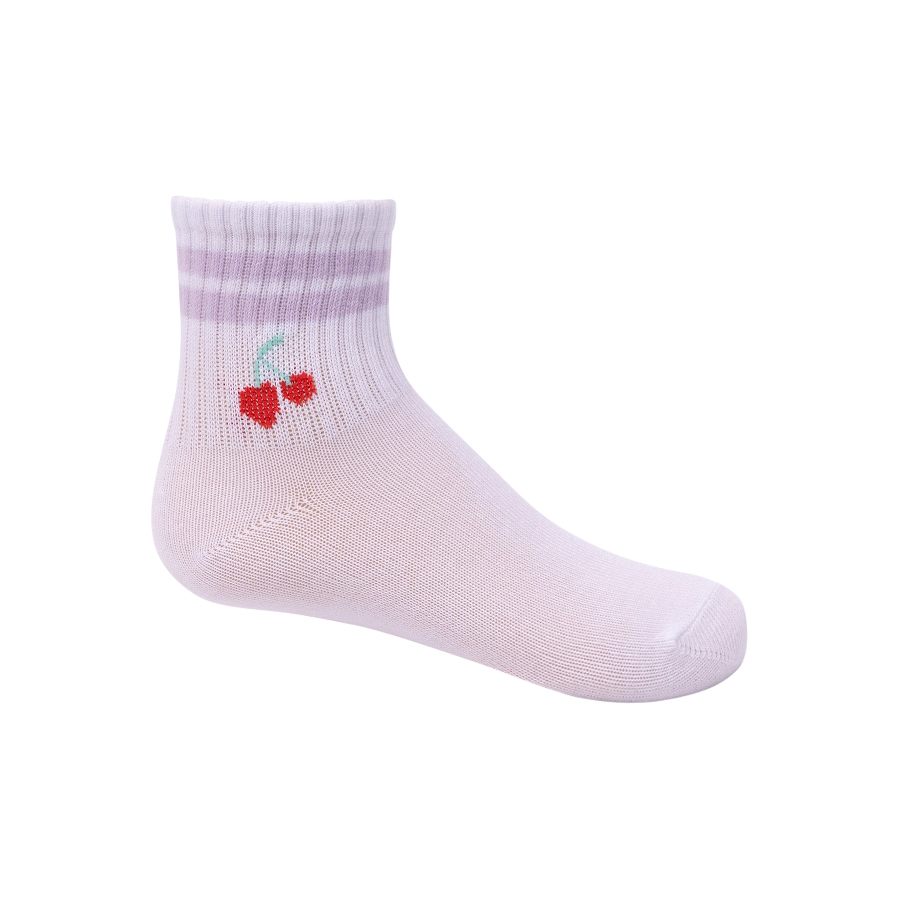 Cherry Stripe Ankle