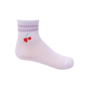 Cherry Stripe Ankle