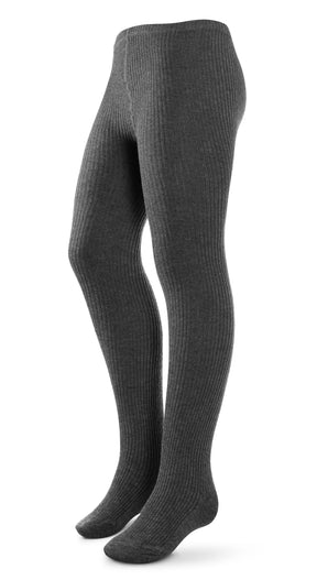 Adult Thin Ribbed Cotton Tights