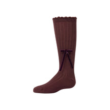 Classic Velvet Bow Knee