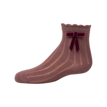 Classic Velvet Bow Ankle