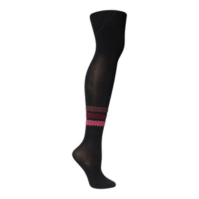 Multi Color Bubble Stripe Tights