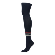 Multi Color Bubble Stripe Tights