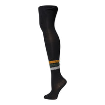 Multi Color Bubble Stripe Tights