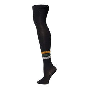 Multi Color Bubble Stripe Tights