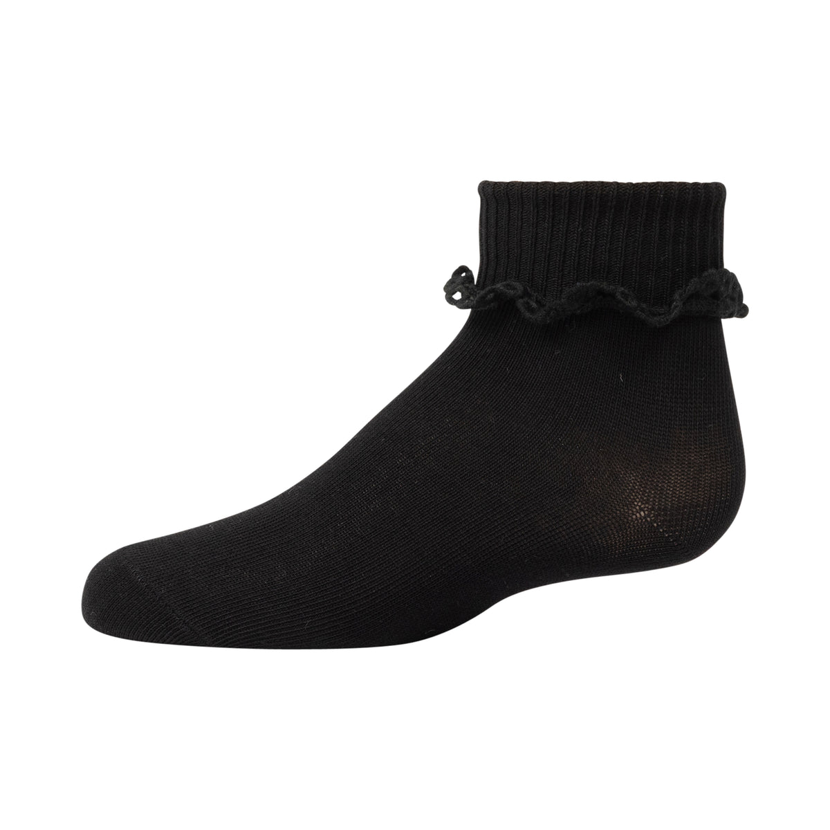 Circle Lace Ruffle Ankle