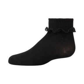 Circle Lace Ruffle Ankle