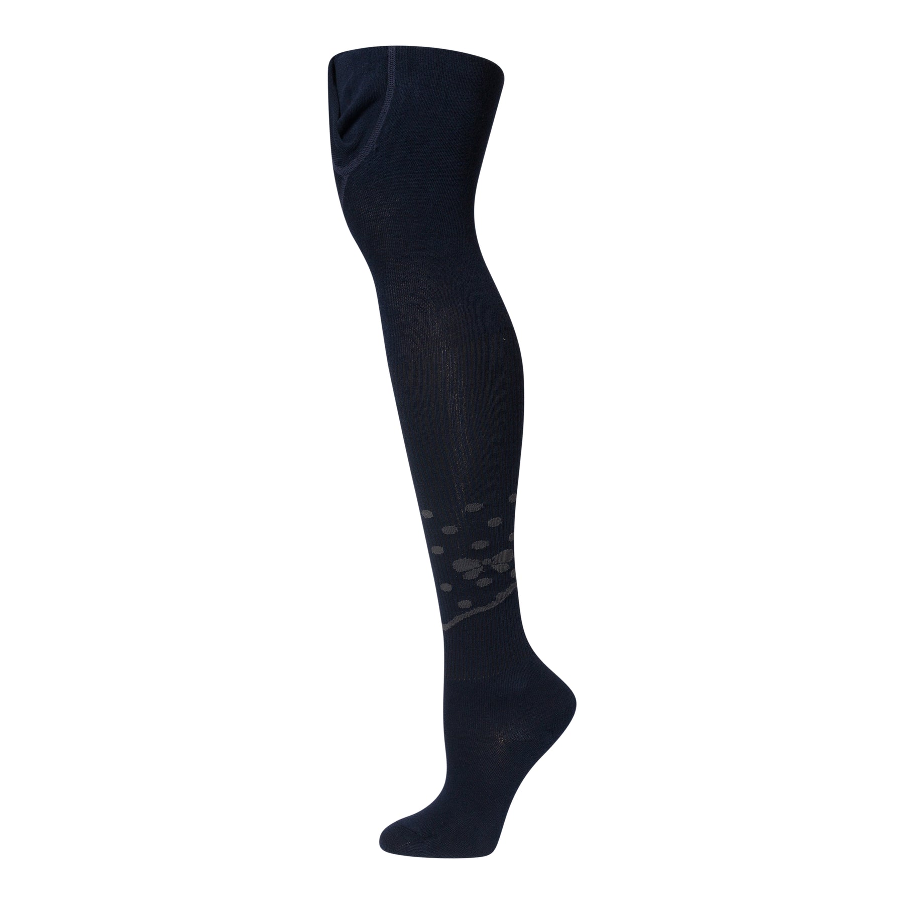 Bow Polka Dot Sport Tights