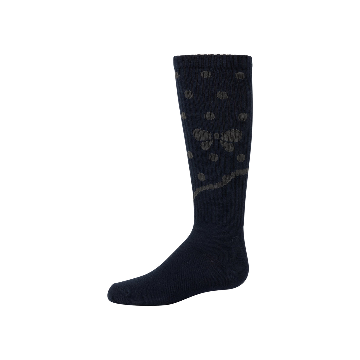 Bow Polka Dot Sport Knee