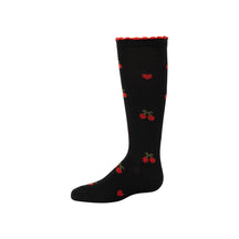 Cherry Heart Print Knee