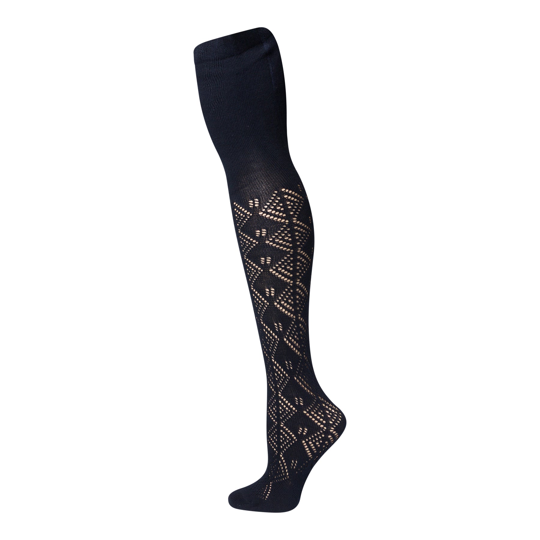Diamond Crochet Tights