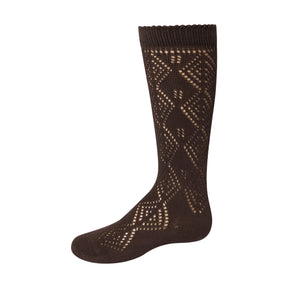 Diamond Crochet knee