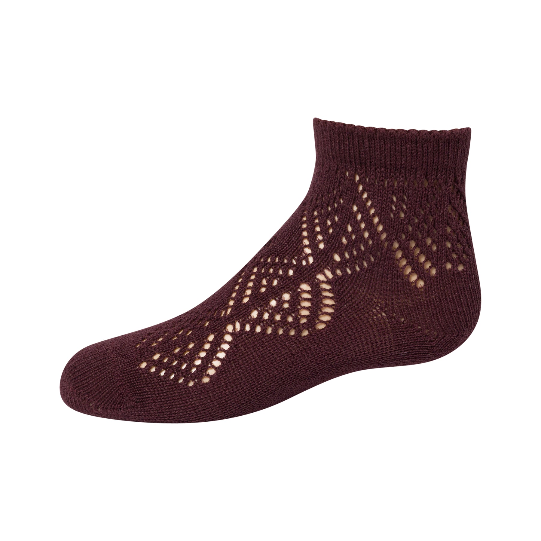 Diamond Crochet ankle