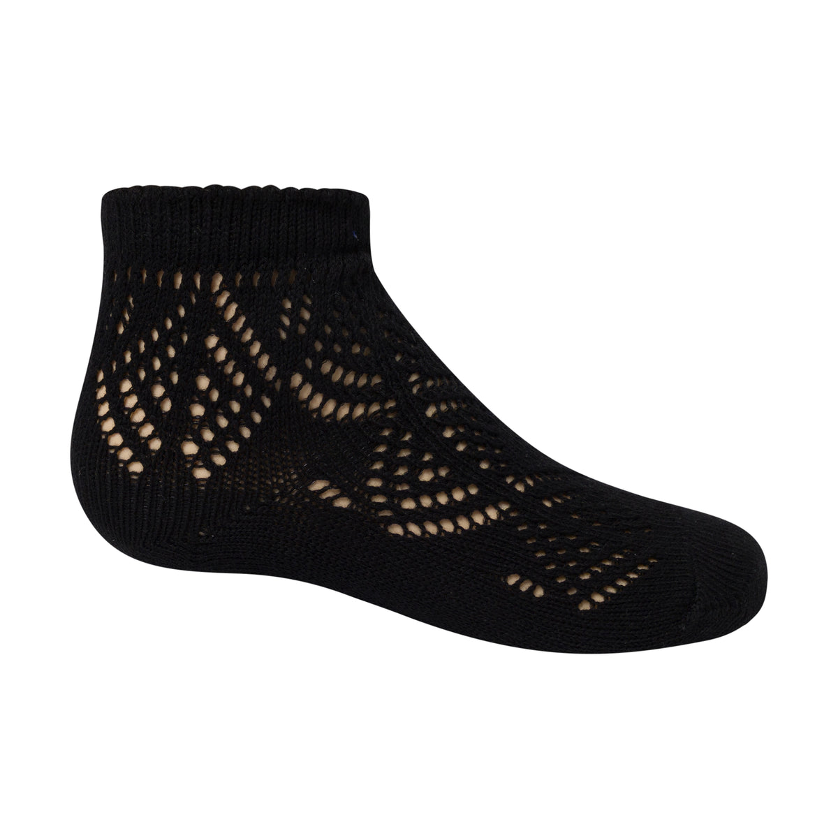 Diamond Crochet ankle