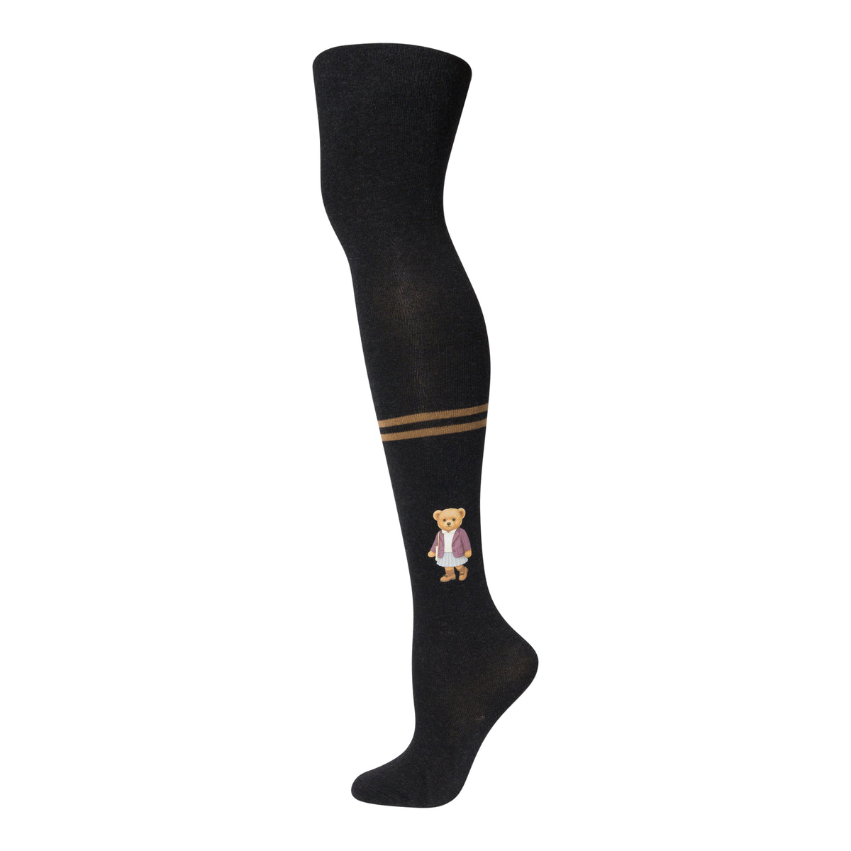 Printed Teddy Tights