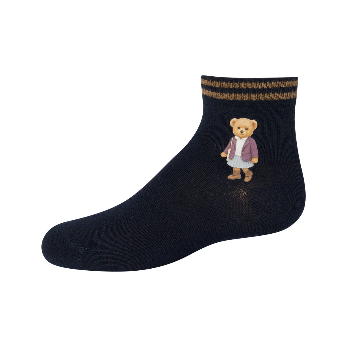 Printed Teddy ankle