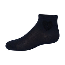 Velvet Leopard Heart Ankle