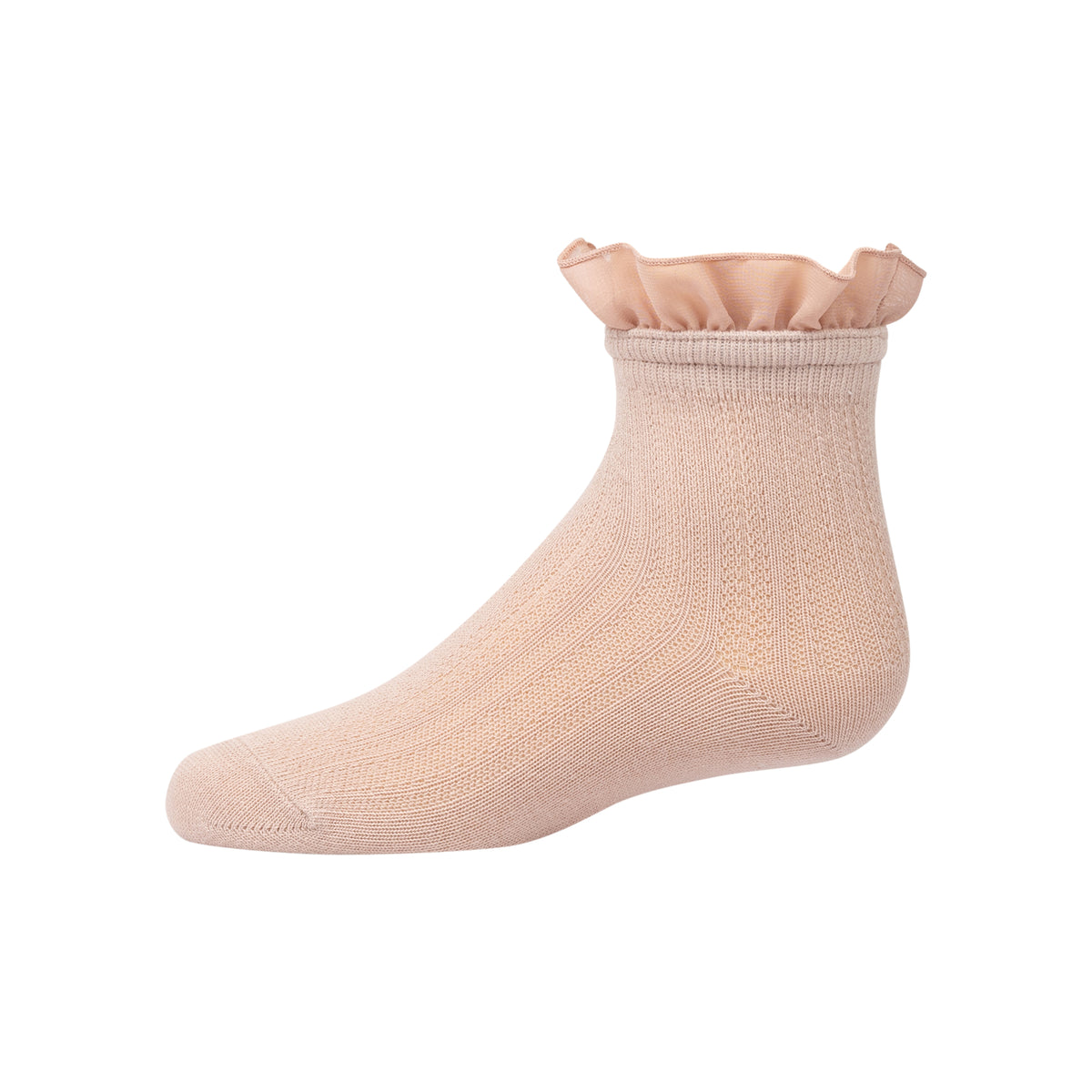 Chiffon Ruffle Ankle