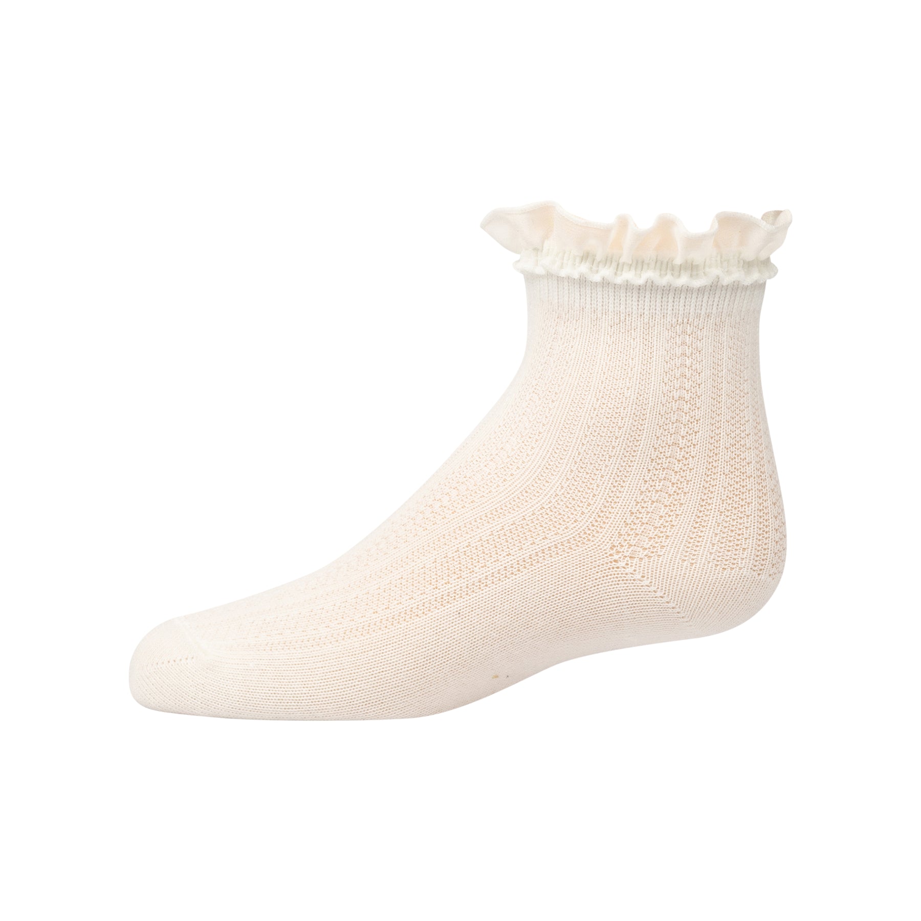 Chiffon Ruffle Ankle