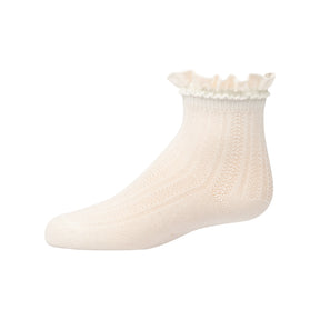 Chiffon Ruffle Ankle