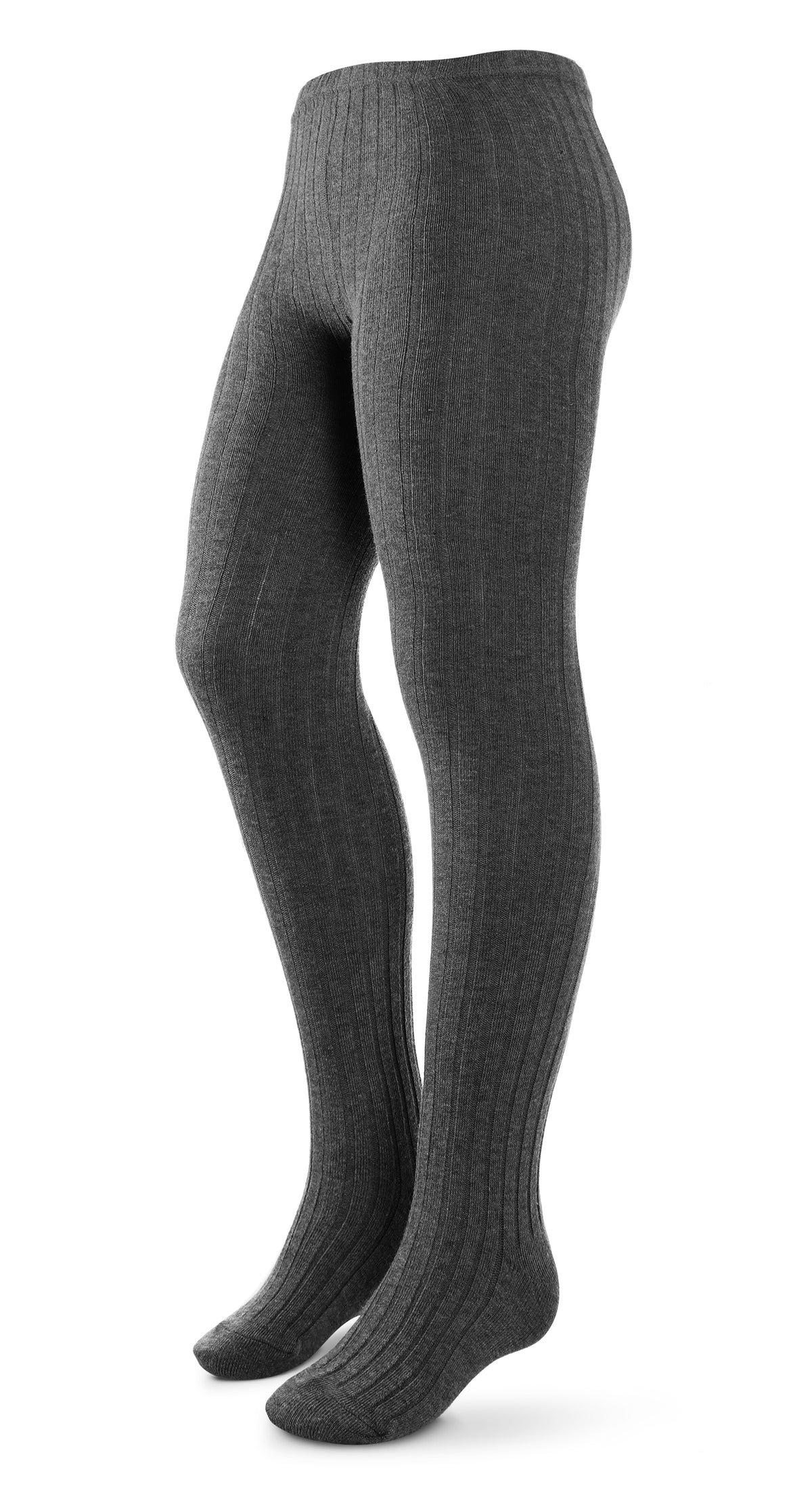 Adult Ribbed Cotton Tights