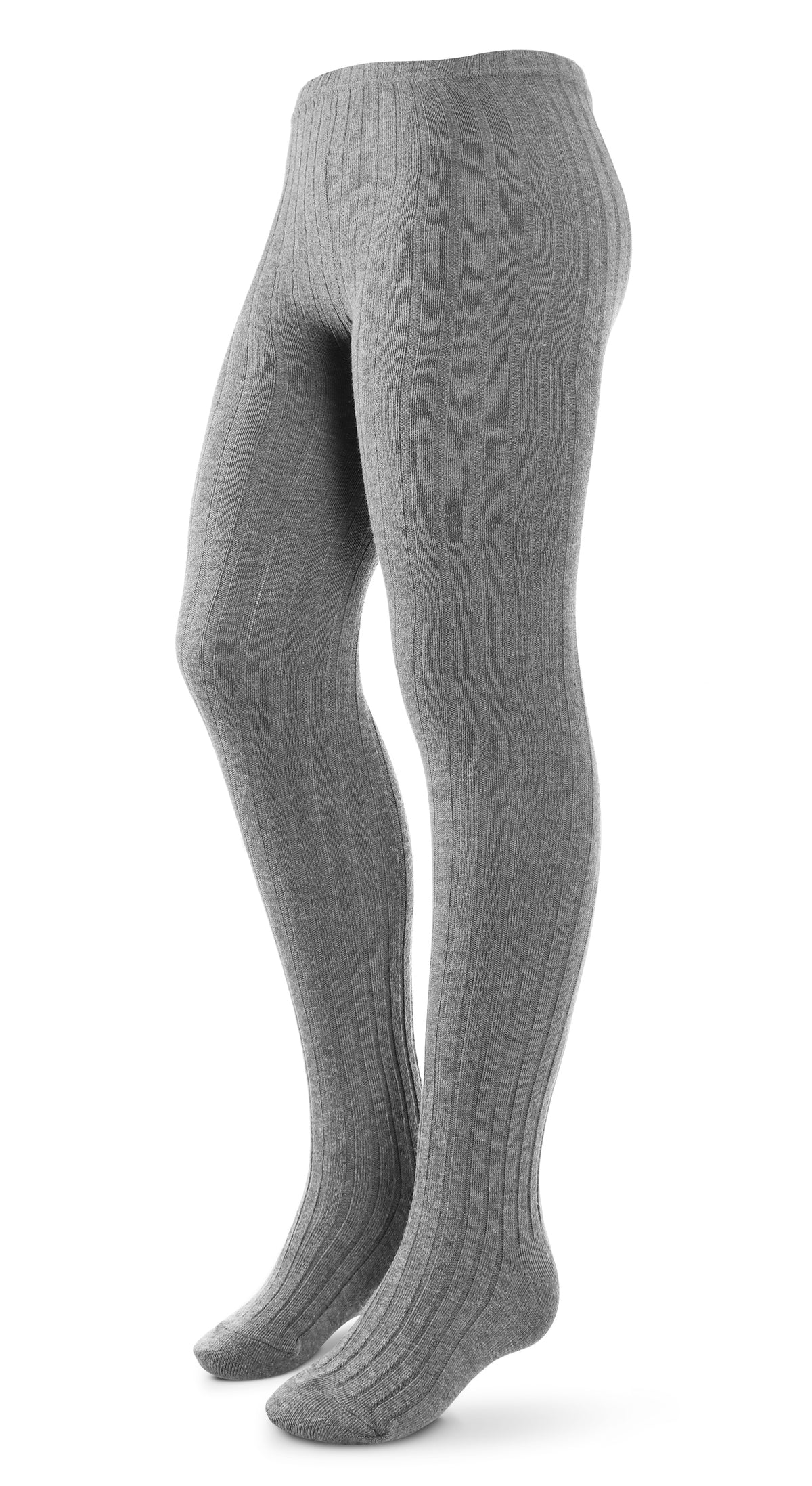 Cotton Ribbed Tights